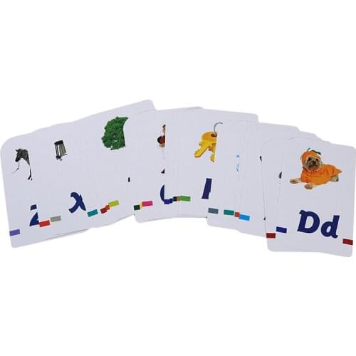 Card Books Learning Teaching Cognitive Gifts Alphabet Numbers Flashcards Montessori Educational Toys For Children Readings
