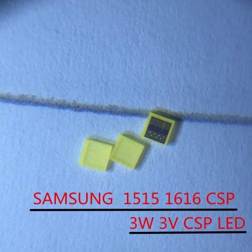 For SAMSUNG LED LCD Backlight TV Application LED Backlight 3W 3V CSP 1515 Cool white LCD Backlight for TV TV Applic new 1000pcs