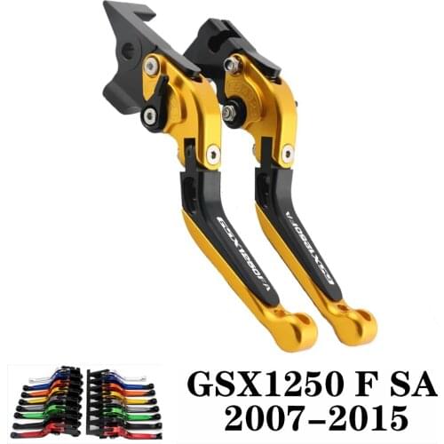 For SUZUKI GSX1250FA GSX1250 F SA 2007 2008 2009 2010 2011 2012-2015 Motorcycle Adjustable Brake Clutch Lever Levers Folding