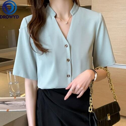 Женские красные рубашки DROWYD China At AliExpress