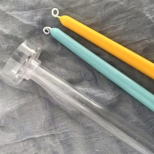 1pc DIY Handmade Candle Making Model Candle Mould Crafts Rod Shaped Candle Mould DIY Handmade Accessories