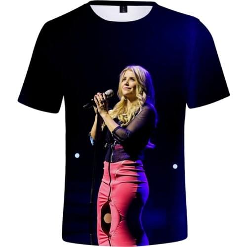 Beatrice Egli 3D Print Spring Summer Preppy Men/Women Street Clothes T-shirt Streetwear Kawaii Streetwear style Tshirt