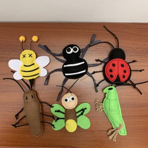 Cat toy Cockroach Praying Mantis Firefly Catnip Toy