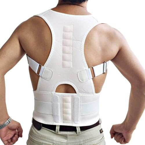 Posture Corrector Support Brace Device to Improve Bad Posture Thoracic Kyphosis Shoulder Alignment Upper Back Pain Relief