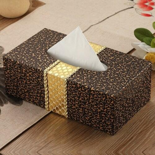 Leather Tissue Box Toilet Paper Rack KTV/Livingroom Desktop Storage Organization Waterproof Bathroom Roll Holder Nordic Style