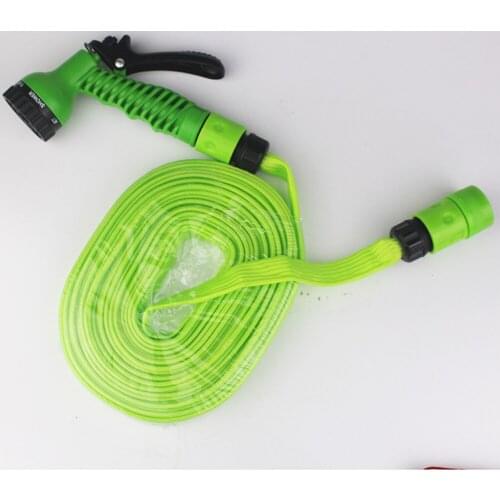 Multifunctional Plastic Adjustable Watering Gun Garden Hose Spray Nozzle Lawn Yard Car Washer Sprinkler Sprayer Cleaning Tool