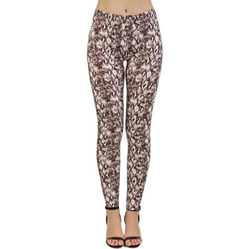 Fashion leggins mujer cobra Printing Snake skin legging sexy feminina leggins fitness Woman Flexible Pants workout leggings