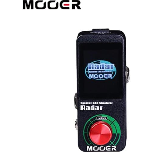 MOOER Radar 30 different speaker cab models 11 mic models 4 power amp models