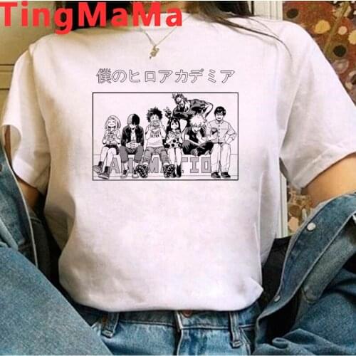 My Hero Academia Boku No Hero Academia Midoriya Izuku Deku t-shirt men white t shirt couple kawaii top tees clothes tumblr