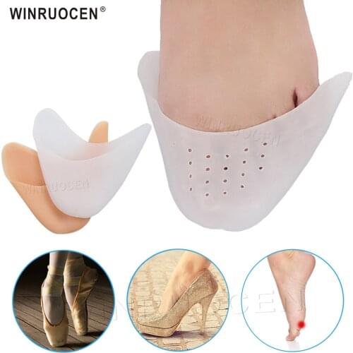 Silicone Gel Ballet Pad High Quality Bunion Protector Dancing Foot Tip Protector Breathable Shock Absorbing Inserts