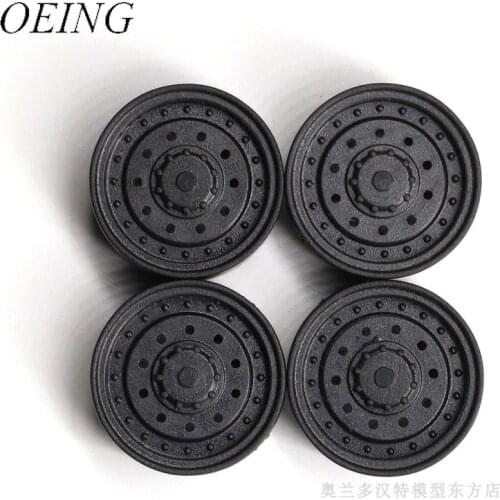 Black Wheels Hub for Orlando Hunter Model 1:32 M01 Military Truck Upgrade Parts Rc Wheels Diameter 20mm Spare Parts Accessories