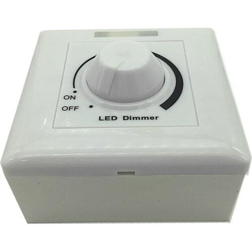 LED Dimmer 12-24V Manual Switch 30A PWM Knob Operating Switch for Dimmable LED 5050 2835 Light Bulb LED strips