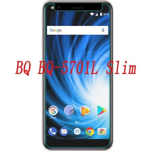 Smartphone Tempered Glass For BQ-5701L Slim 5701L 9H Explosion-Proof Protective Film Screen Protector Cover Phone