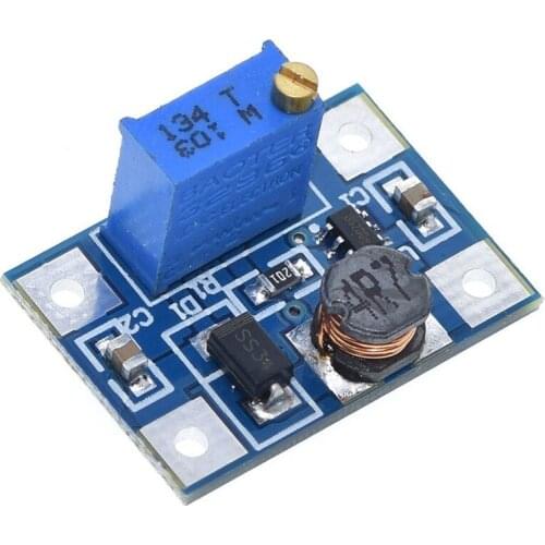 10pcs/lot Large current 2A DC-DC SX1308 Step-UP Adjustable Power Module Boost Converter