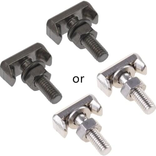 2pcs Battery Cable Terminals Connector Car T-Bolt Stainless Steel Batteries Cables Connectors Replace 19116852