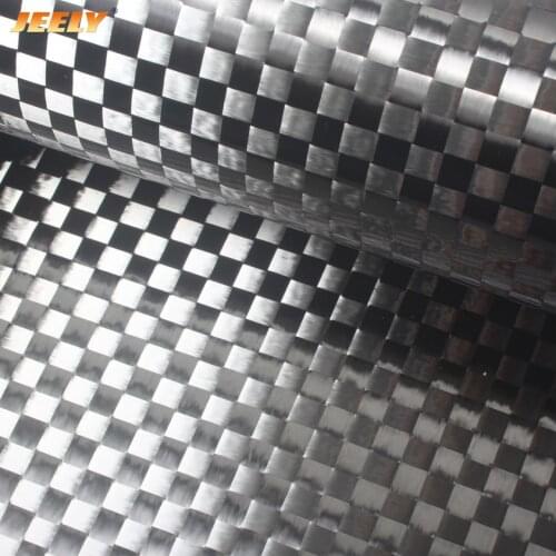 200g 12K 8mm Spread Tow Carbon Fiber Fabric 0.5m X 1m