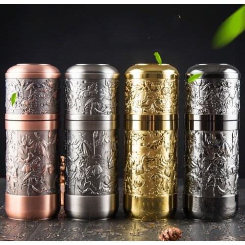 360ML Jinyu Mantang Silver-plated Silver Ion Cup Retro Silver-plated Cup Gift Mug