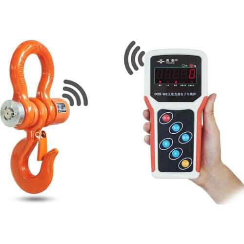 3T Wireless Handheld Instrument Hook Scale Portable Digital Electronic Hanging Crane Scale