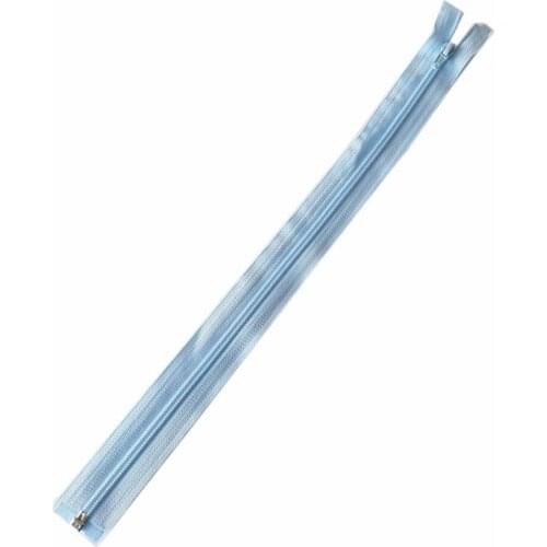 Bebe Blue Color 40 Cm Plastic Teeth Zipper FD7