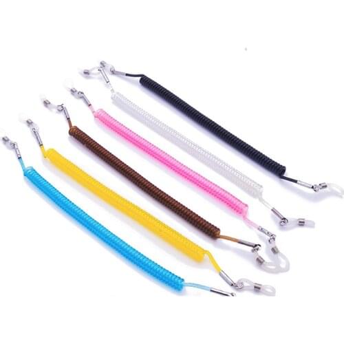 Elastic Non-Slip Sunglasses Glasses Cords Soft Silicone Eyeglasses Chain For Kids Cord Holder String Ropes Spectacle Strap