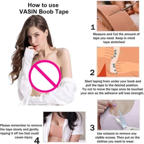 Invisible Breast Lift Tape Sweatproof Body Tape Fit for Woman Athlete Marathon Runner Anti-wear Feet Foot Tape 5m/roll