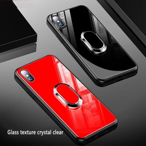Magnetic Case for iPhone 11 12 Pro X XR XS Max mini SE2 8 7 6 6S Plus Glass Case Luxury Protective Back phone Cover Shockproof