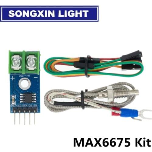 New And Original 1 Set MAX6675 Module + K Type Thermocouple Thermocouple Senso Temperature Degrees Module