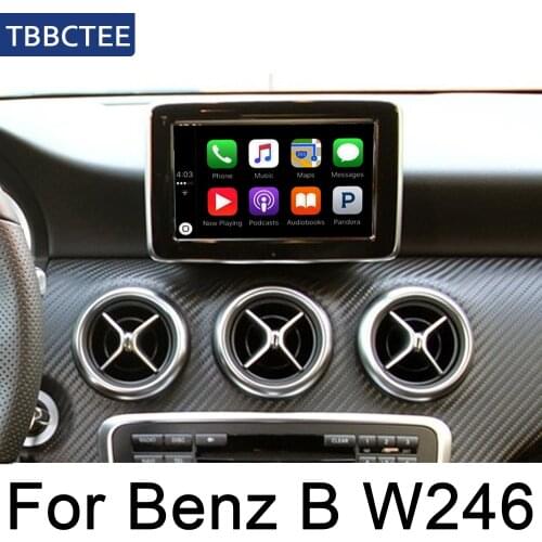 For Mercedes Benz B Class W246 2015~2019 NTG Multimedia Player HD Screen Stereo Android GPS Navi Map Original Style Radio WIFI
