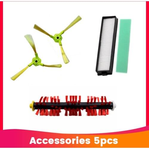 Main brush Side brush Hepa filter for LG HOM-BOT VR6462LVM VSR8600RR VSR6600OB Robot Vacuum Cleaner Parts Accessories VR series