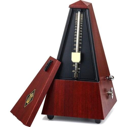 Antique Vintage Guitar Metronome Online Mechanical Rhythm Pendulum Mecanico Metronomo for Guitar Piano Violin Musical Instrument