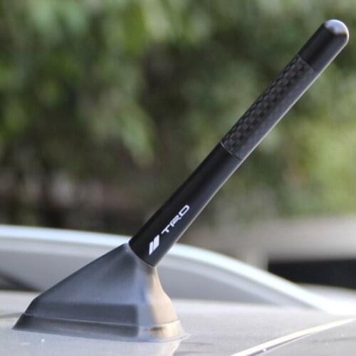 WRC Carbon Fiber Radio Car Antenna Auto Accessories for Honda CRV Accord Odeysey Crosstour FIT Jazz City Civic JADE Crider