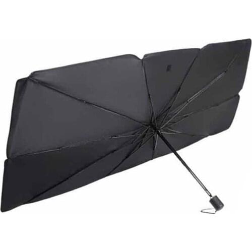 Space-saving CAR WINDSHIELD SUNSHADE Umbrella Foldable Auto Front Window Sun Protector Sun Shade Covers Heat Insulation Parasol