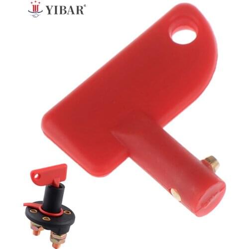 1PC Car Battery Disconnect Switch Master Cut-off Quick With Removable Key 2-Post