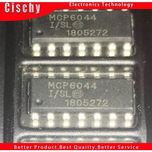 5pcs/lot MCP6044-I/SL MCP6044 MCP6024-I/SN MCP6024 SOP-14 In Stock