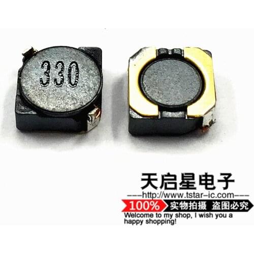 5pcs/SMD Power inductors SDRH3D18-330M Printing:330 Shielding 3D18 33UH 4*4*2 0.38A