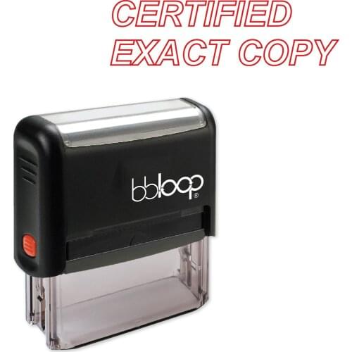 Bbloop Certified w/Italic outline Style Font and Design Self-Ink