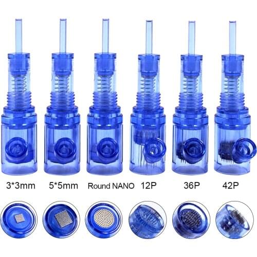 BMX10pcs 12/36/42PIN Mesotherapy Needle for Permanent Makeup NANO Medical Tattoo Needles Cartridges PMU Machine Supplies