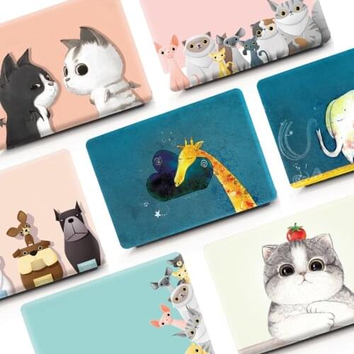 Cartoon Cute Case for Macbook Air 13 A1466 A1932 Pro Retina 11 12 13 15 16 inch Hard Clear Cover A2159 A2141 2017 2018 2019 2020