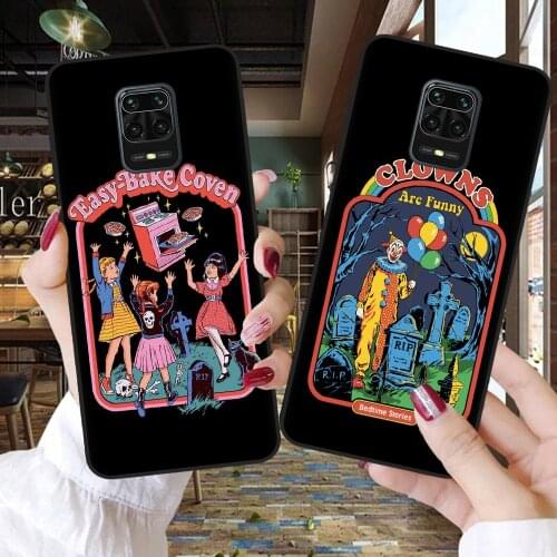 Funny Halloween Lets Summon Demons Graphic Phone Case Cover Shell For Xiaomi Mi 10T Lite 10 Ultra Redmi Note 9S 7 8 9 Pro 8T
