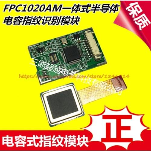 FPC1020AM integrated capacitive capacitance fingerprint identification module SPI fingerprint module Pattern recognition