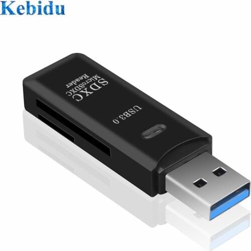KEBIDU High Quality Micro SD Smart TF OTG USB 3.0 Memory Card Reader Adapter for Laptop USB 3.0 Smart Cardreader