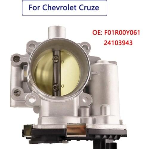 Fuel Injection Throttle Body with Throttle Actuator Compatible with Chevrolet cruze sonic aveo pontiac F01R00Y061 24103943