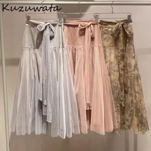 Kuzuwata High Waist Skirts For Women