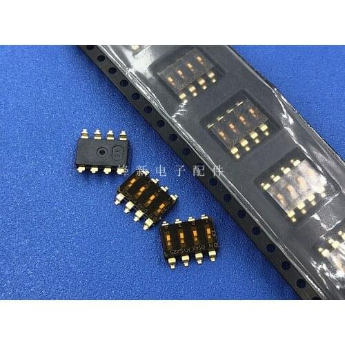 KYS42S Japanese SMD 8-pin SMD 4-digit DIP switch flat dial coding key switch 2.54MM