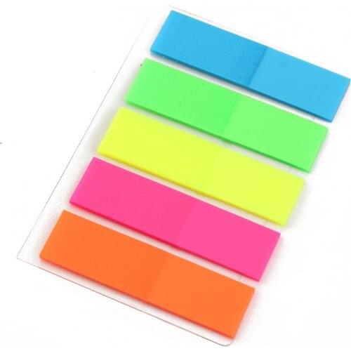 Sticky Note Seperator Color Index Tabs Flags Page Marker Sheet 100 pcs