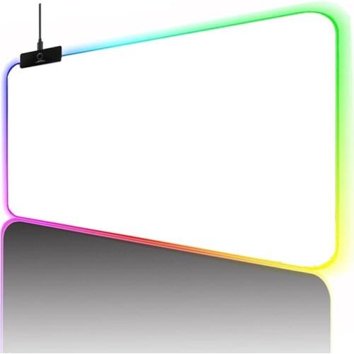 Solid Color Mouse Pad 900x400 Backlit Mat Gaming Accessories Rgb Mousepad Xxl Computer Desk Mause Pad Diy Pc Gamer Led Mice Mat
