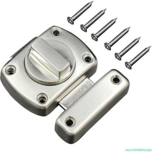 Durable Zinc Alloy Keyless Twist Lock for Garden Fences, Pet Gate,Cabinet,Window