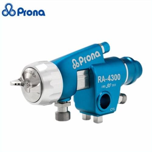 Professional HVLP Automatic Paint Spray Gun MP Pneumatic Tools Painting Pistol Furniture Leather RA-4300 Air Tool Part Brush