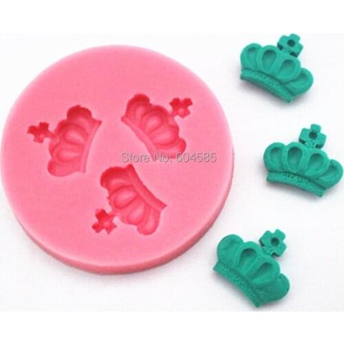Silicone 3d Imperial Crown Fondant Silicone Sugar Craft Molds DIY Cake Decorating