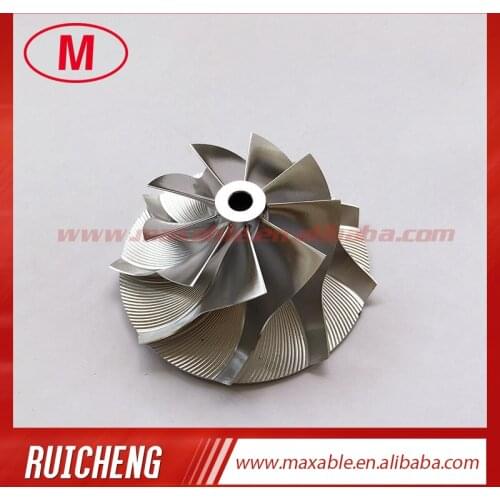 TD04 reverse 42.00/60.00mm 9+0 blades high performance Turbocharger milling/aluminum 2618/billet compressor wheel